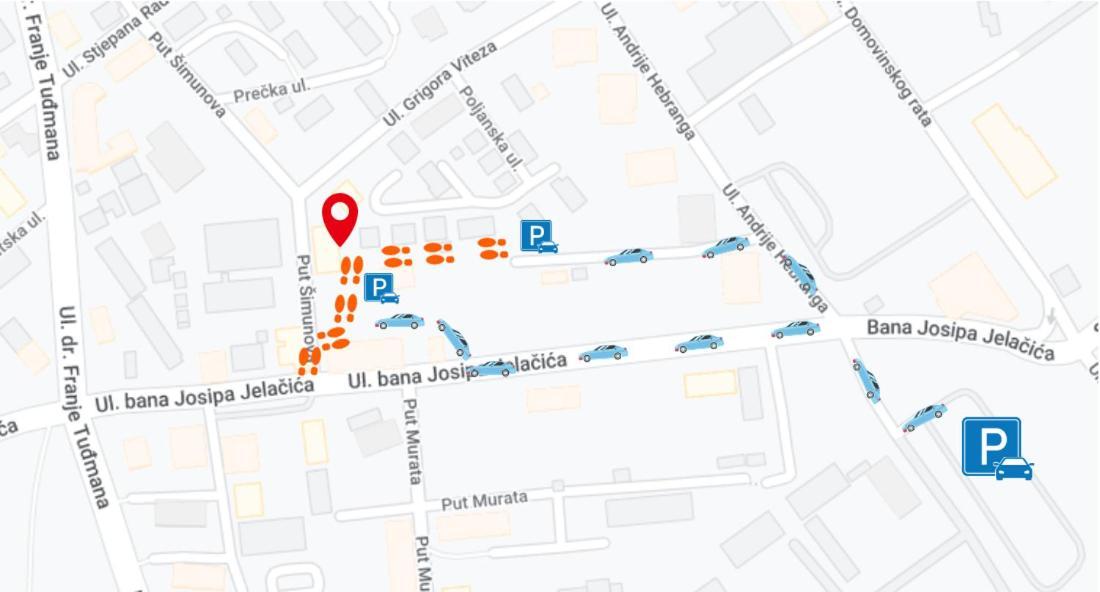 Ma City Apartment Zadar Eksteriør bilde